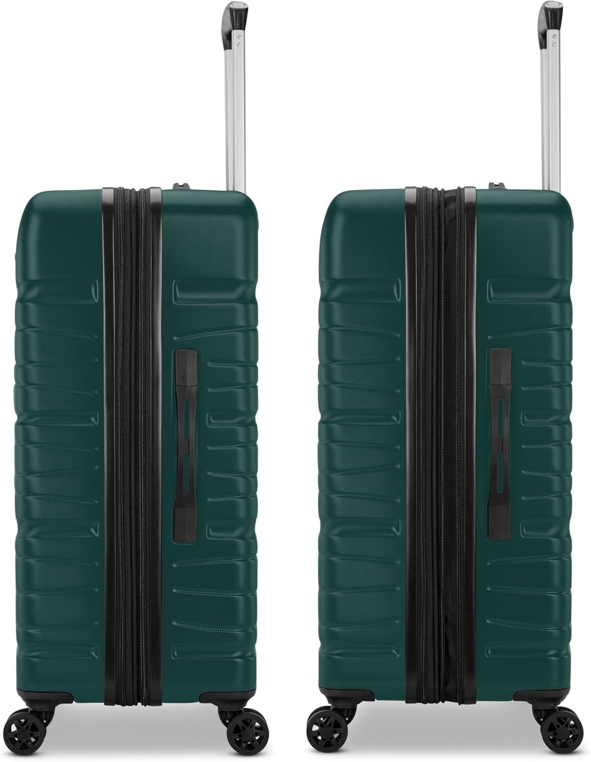 imageSamsonite Evolve SE Hardside Expandable with Double Spinner Wheels 2PC SET COM PurpleAlpine Green