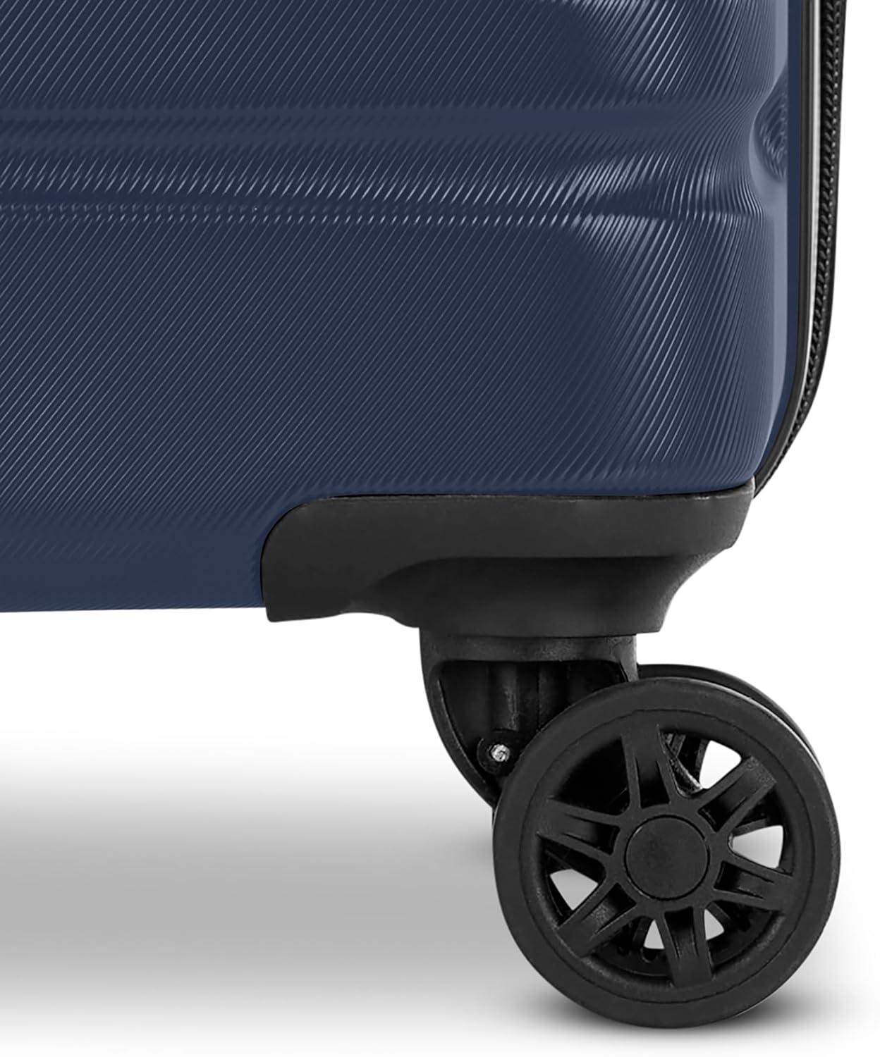 imageSamsonite Evolve SE Hardside Expandable with Double Spinner Wheels 2PC SET COM PurpleClassic Navy