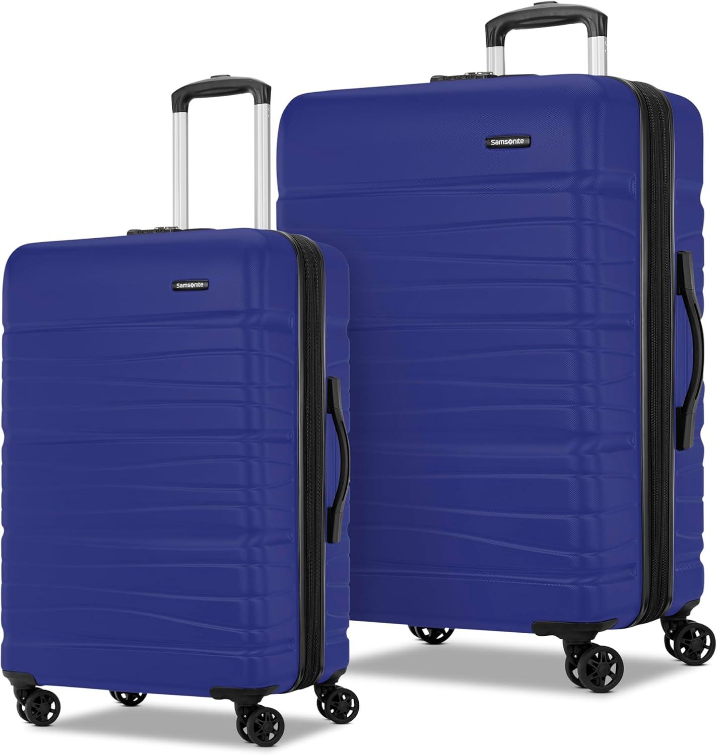 imageSamsonite Evolve SE Hardside Expandable with Double Spinner Wheels 2PC SET COM PurpleSaphir Blue