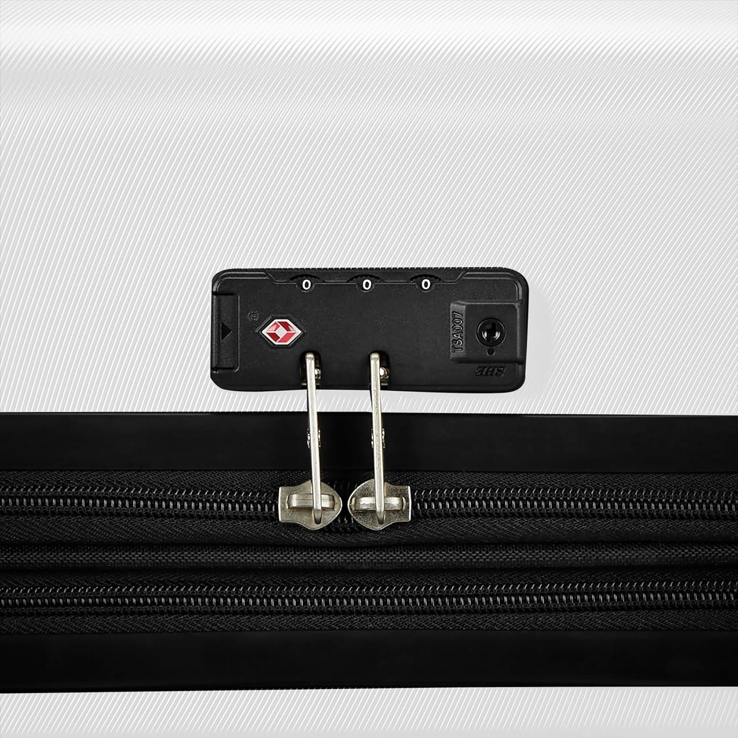 imageSamsonite Evolve SE Hardside Expandable with Double Spinner Wheels 2PC SET COM PurpleSnow White