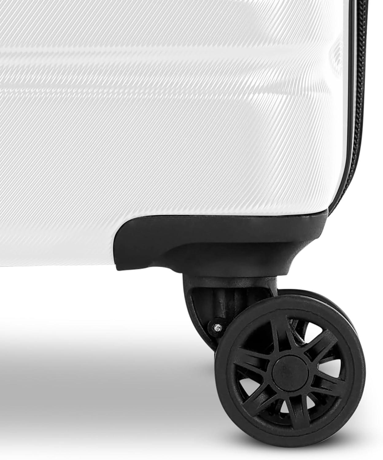 imageSamsonite Evolve SE Hardside Expandable with Double Spinner Wheels 2PC SET COM PurpleSnow White