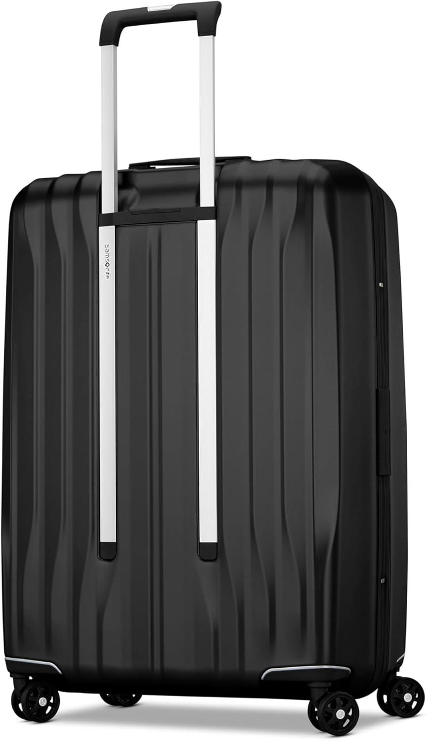 imageSamsonite UpLIFT CarryOn Hardside Luggage with Spinner Wheels AirlineApproved TSA Lock Adjustable Handle System Polycarbonate Hard Suitcase for Ultra Lightweight Travel Elemental BluePhantom Black
