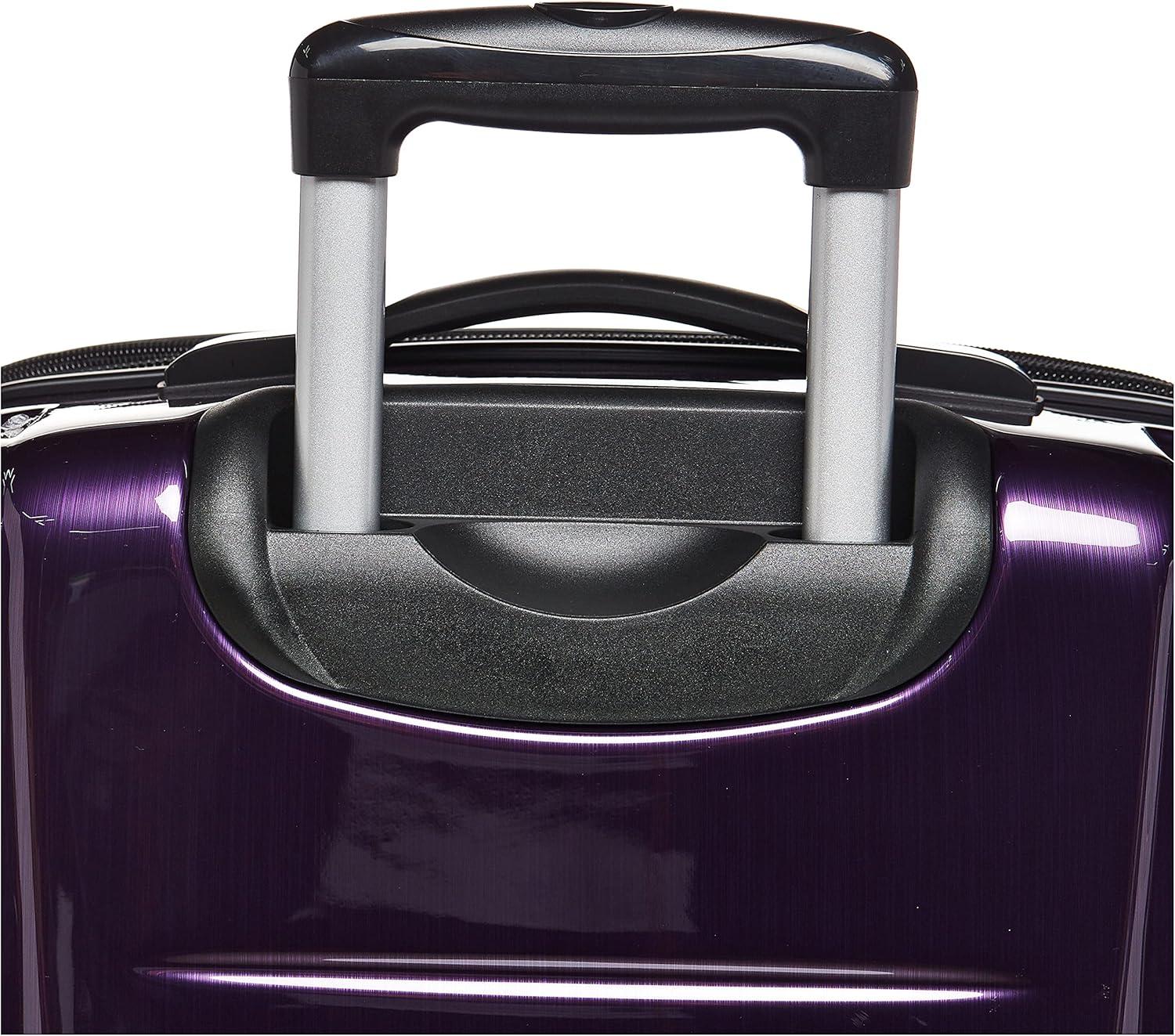 imageSamsonite Winfield 2 Hardside Luggage with Spinner Wheels CarryOn 20Inch Nordic BlueDeep Purple