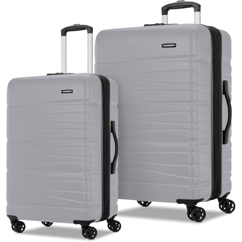imageSamsonite Evolve SE Hardside Expandable with Double Spinner Wheels 2PC SET COM PurpleSilver