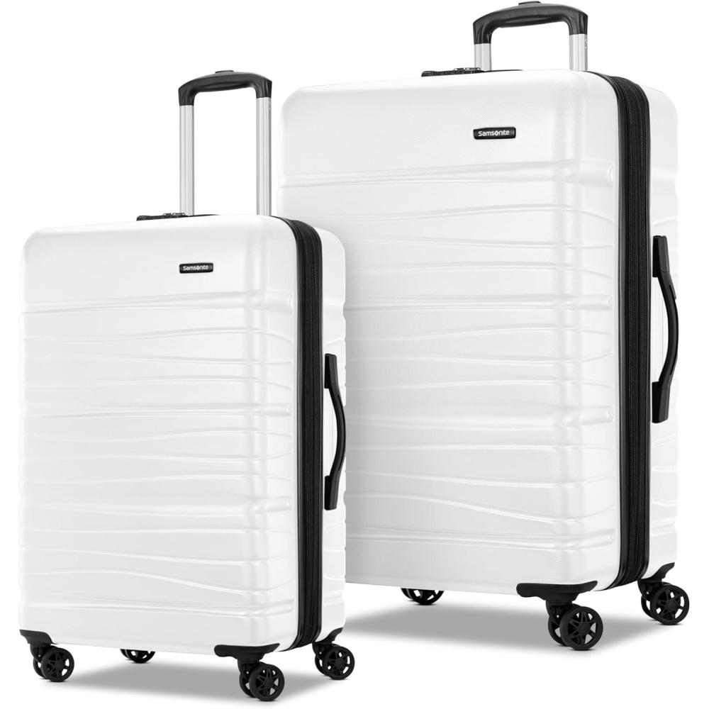imageSamsonite Evolve SE Hardside Expandable with Double Spinner Wheels 2PC SET COM PurpleSnow White