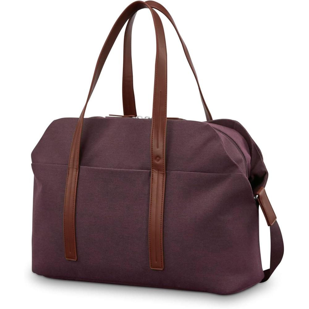imageSamsonite Virtuosa Weekender Duffel Overnight Bag with Laptop Computer SleeveMerlot