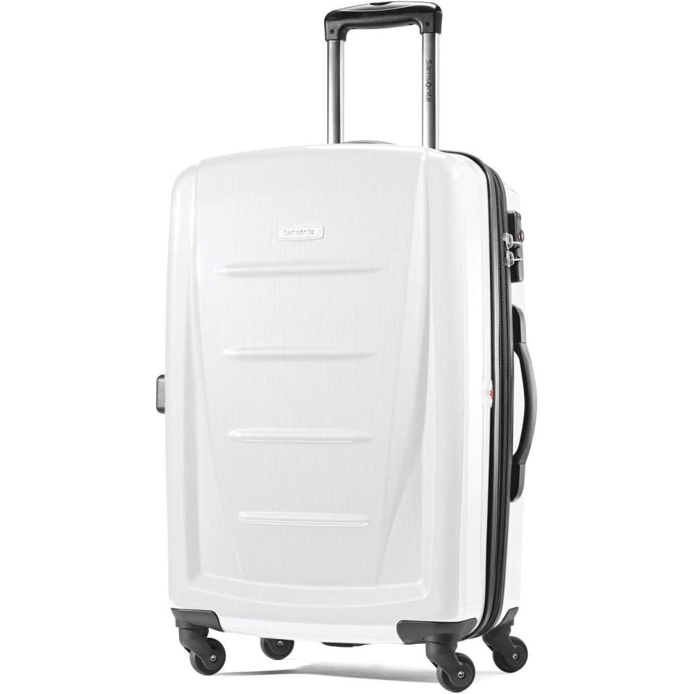 imageSamsonite Winfield 2 Hardside Luggage with Spinner Wheels CarryOn 20Inch Nordic BlueBrushed White