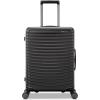 Framelock Max 21” Carry-On Hardshell Zipperless Luggage – Highly Secure Integrated Eazylock™ Mechanism – RightHeight™ Adjustable Handle System – 360° Spinner Wheels – Airline Approved – Emerald Teal(Black)