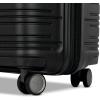 Samsonite Elevation Plus – Carry-On Hardside Luggage – Scratch Resistant Polypropylene Shell, RightHeight™ Adjustable Handle, Integrated AirTag Holder, TSA Lock, WetPak™ Compartment – Midnight Blue(Triple Black)