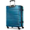 Samsonite Evolve SE Hardside Expandable with Double Spinner Wheels, 2PC SET (CO/M), Purple(Caribbean Blue)