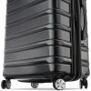 Samsonite Omni 2 Hardside Expandable Luggage with Spinner Wheels, ICY Lilac, 2-Piece Set (19/28)(Midnight Black)