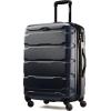 Samsonite Omni PC Hardside Expandable Luggage with Spinner Wheels, Caribbean Blue, Carry-On 20-Inch(Navy)