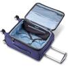 Samsonite Solyte DLX Softside Expandable Luggage with Spinner Wheels, Mediterranean Blue, Carry-On 20-Inch(Iris Blue)