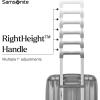 Samsonite UpLIFT Carry-On Hardside Luggage with Spinner Wheels – Airline-Approved, TSA Lock, Adjustable Handle System – Polycarbonate Hard Suitcase for Ultra Lightweight Travel – Elemental Blue(Silver Shimmer)
