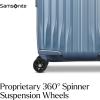 Samsonite UpLIFT Carry-On Hardside Luggage with Spinner Wheels – Airline-Approved, TSA Lock, Adjustable Handle System – Polycarbonate Hard Suitcase for Ultra Lightweight Travel – Elemental Blue(Elemental Blue)