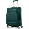 Samsonite UpLIFT Lightweight Softside Carry-On Luggage with Spinner Wheels – Expandable – Airline-Approved, Polyester Soft Suitcase for Ultra Light Travel – Elemental Blue(Emerald Green)