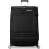 Samsonite UpLIFT Lightweight Softside Carry-On Luggage with Spinner Wheels – Expandable – Airline-Approved, Polyester Soft Suitcase for Ultra Light Travel – Elemental Blue(Black)