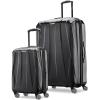 Samsonite Centric 2 Hardside Expandable Luggage with Spinner Wheels, Silver, Carry-On 20-Inch(Black)