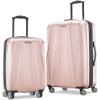 Samsonite Centric 2 Hardside Expandable Luggage with Spinner Wheels, Silver, Carry-On 20-Inch(Blossom Pink)