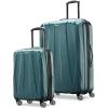 Samsonite Centric 2 Hardside Expandable Luggage with Spinner Wheels, Silver, Carry-On 20-Inch(Emerald Green)