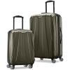 Samsonite Centric 2 Hardside Expandable Luggage with Spinner Wheels, Silver, Carry-On 20-Inch(Olive)