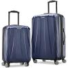 Samsonite Centric 2 Hardside Expandable Luggage with Spinner Wheels, Silver, Carry-On 20-Inch(True Navy)