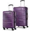Samsonite Evolve SE Hardside Expandable with Double Spinner Wheels, 2PC SET (CO/M), Purple(Purple)