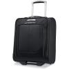 Samsonite Solyte DLX Softside Luggage, Mediterranean Blue, Underseater(Midnight Black)