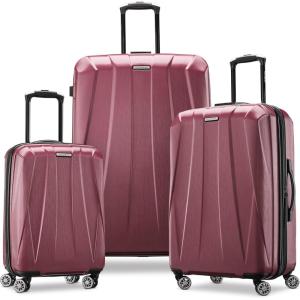 Samsonite Centric 2 Hardside Expandable Luggage with Spinner Wheels, Silver, Carry-On 20-Inch(Cordovan)