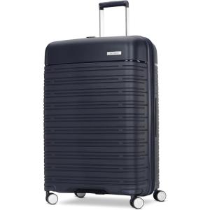 Samsonite Elevation Plus – Carry-On Hardside Luggage – Scratch Resistant Polypropylene Shell, RightHeight™ Adjustable Handle, Integrated AirTag Holder, TSA Lock, WetPak™ Compartment – Midnight Blue(Midnight Blue)