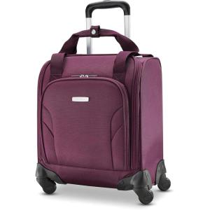 Samsonite Underseat Carry-On Spinner With USB Port, Ocean, One Size(Purple)