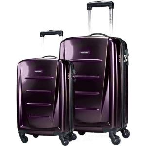 Samsonite Winfield 2 Hardside Luggage with Spinner Wheels, Carry-On 20-Inch, Nordic Blue(Purple)