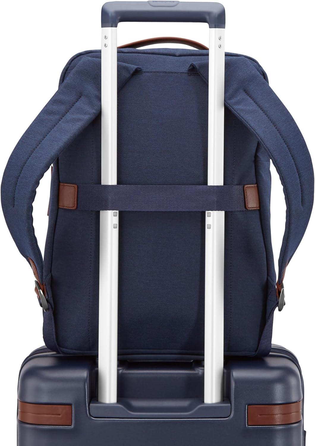 imageSamsonite Virtuosa CarryOn Travel Backpack with Padded Laptop Sleeve Off WhiteNavy