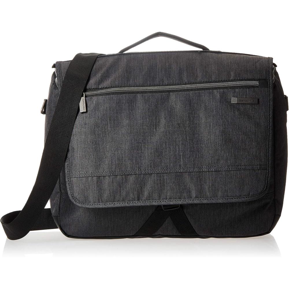 imageSamsonite Modern Utility Laptop Messenger Bag Charcoal Heather One SizeCharcoal Heather