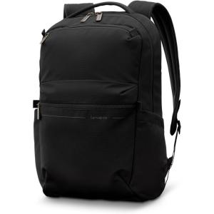 Samsonite Better Than Basic Backpack – Dedicated Laptop Compartment, Quick Stash Front Pockets and Lightweight Breathable Airmesh – Black(Black)