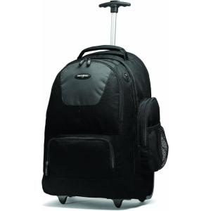 Samsonite Wheeled Backpack with Organizational Pockets, Black/Charcoal, One Size