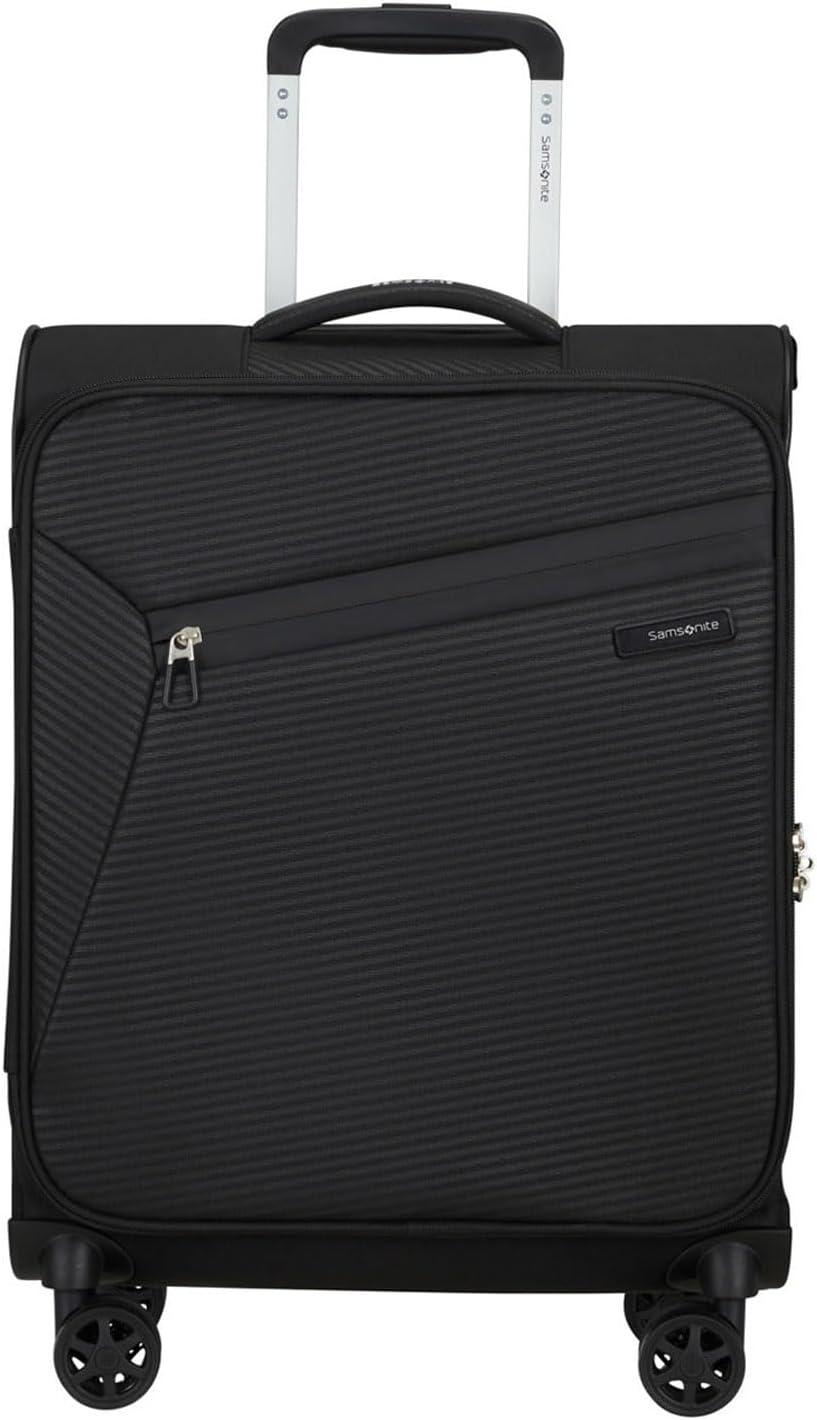 imageSamsonite Centric Hardside Expandable Luggage with Spinner Wheels Black CarryOn 20InchBlack