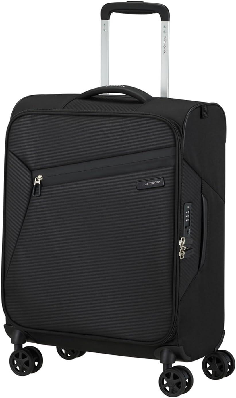 imageSamsonite Centric Hardside Expandable Luggage with Spinner Wheels Black CarryOn 20InchBlack