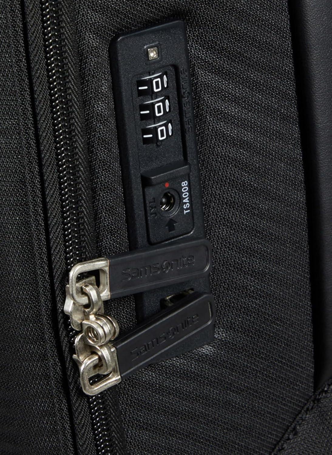 imageSamsonite Centric Hardside Expandable Luggage with Spinner Wheels Black CarryOn 20InchBlack