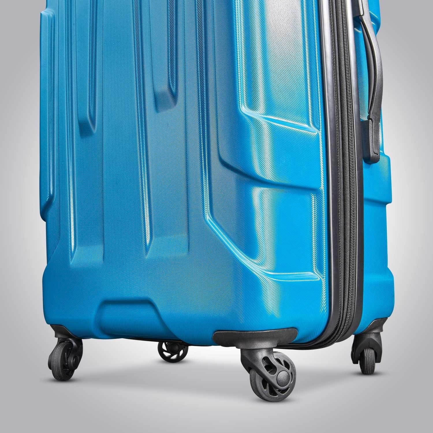 imageSamsonite Centric Hardside Expandable Luggage with Spinner Wheels Black CarryOn 20InchCaribbean Blue