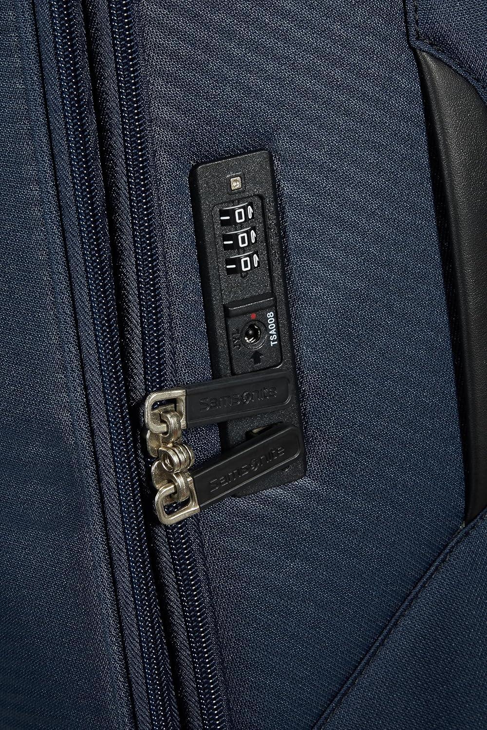 imageSamsonite Centric Hardside Expandable Luggage with Spinner Wheels Black CarryOn 20InchMidnight Blue