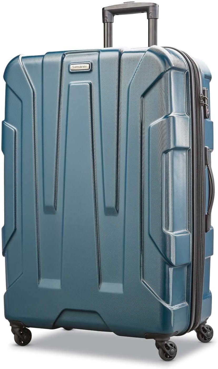 imageSamsonite Centric Hardside Expandable Luggage with Spinner Wheels Black CarryOn 20InchTeal