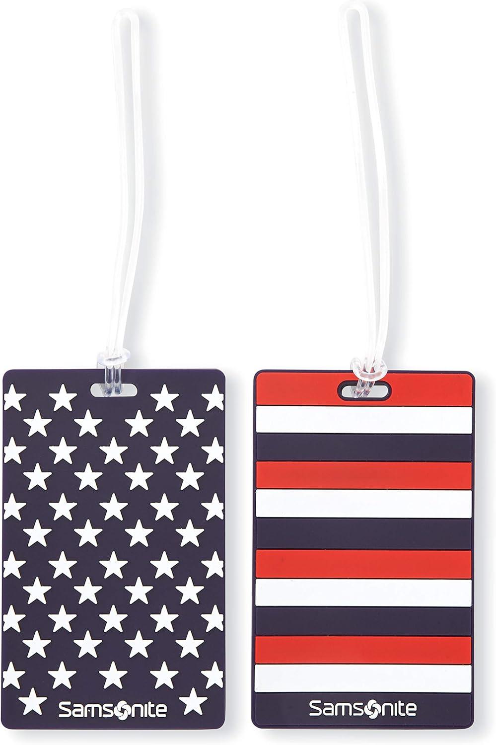 imageSamsonite Designer Luggage ID Tag Vectorfunk One SizeStars Stripes
