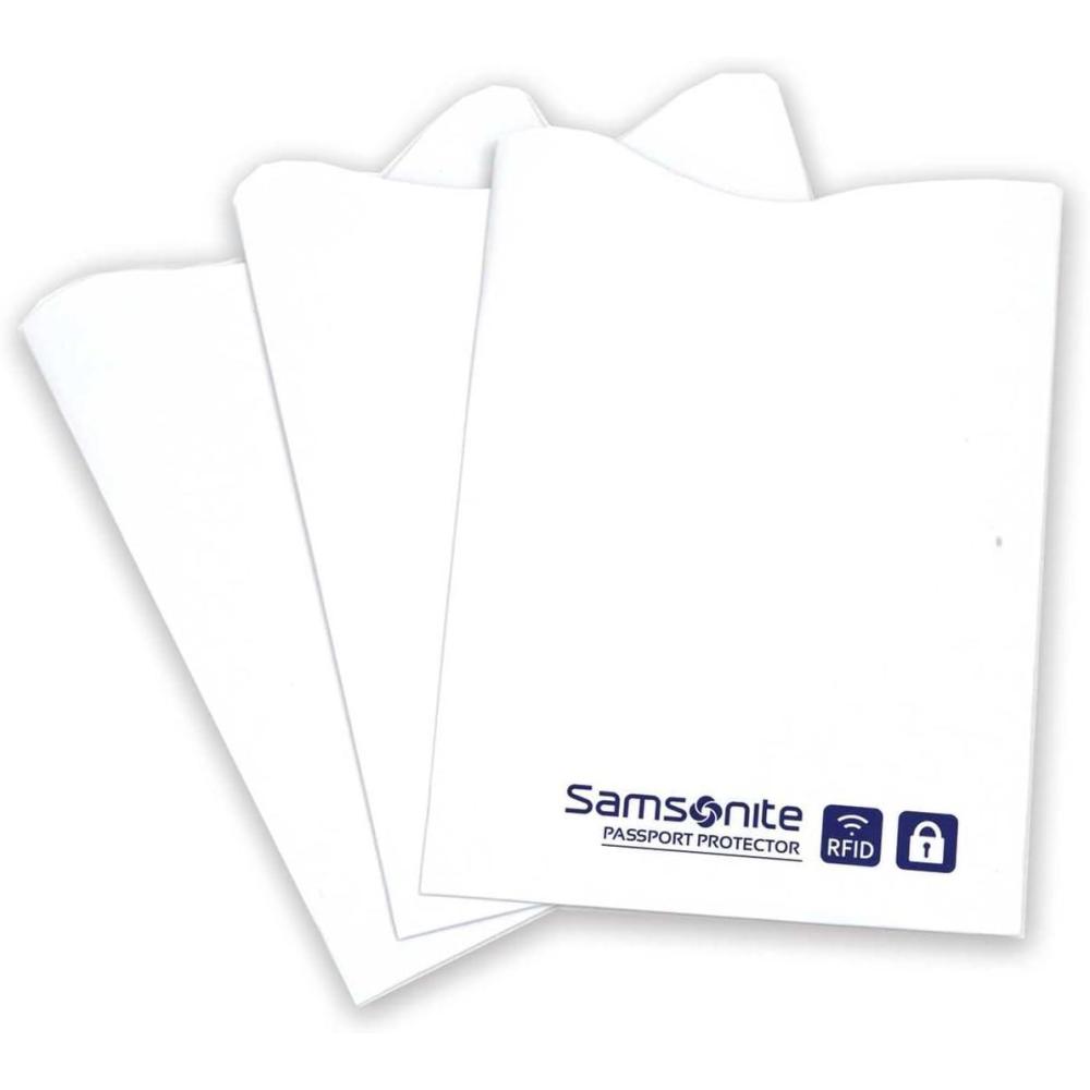 imageSamsonite 3Pack Credit Card RFID Sleeves White One Size