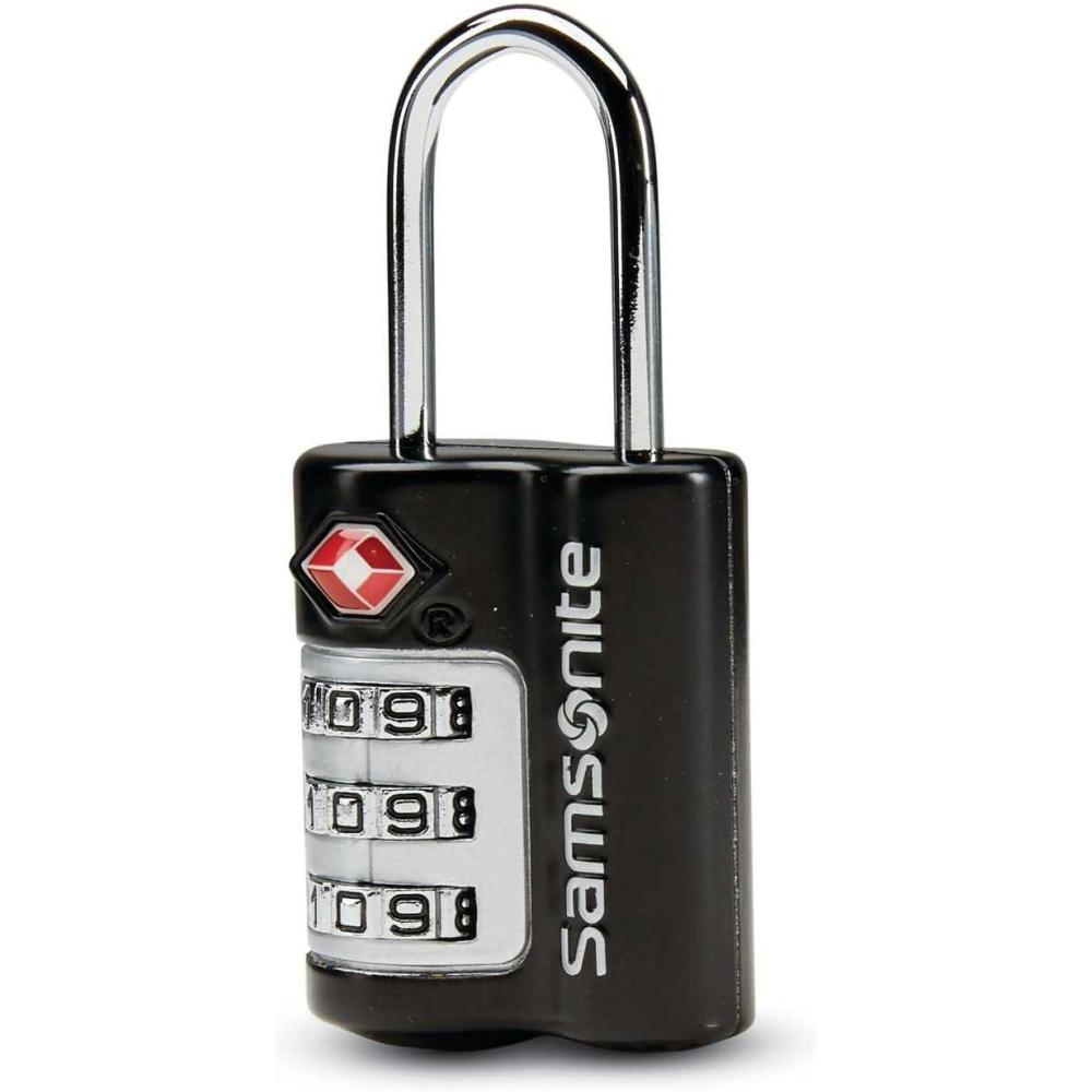 imageSamsonite Travel Sentry 3dial Combination Lock Black One SizeBlack
