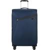 Samsonite Centric Hardside Expandable Luggage with Spinner Wheels, Black, Carry-On 20-Inch(Midnight Blue)