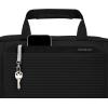 Samsonite Paralux Weekender Duffel Bag, Travel Carry-On Bag with Wide Opening, Drop-Bottom Shoe & Laundry Compartment, AirTag Holder, StackIt Strap – Business & Leisure Travel Bag(Black)