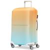Samsonite Printed Luggage Cover, Black, Medium(Blue/Orange Ombre)