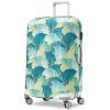 Samsonite Printed Luggage Cover, Black, Medium(Leaf Print)