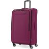 Samsonite Saire LTE Softside Expandable Luggage with Spinner Wheels, Pine Green, 3-Piece Set (Carry On/Medium/Large)(Raspberry)